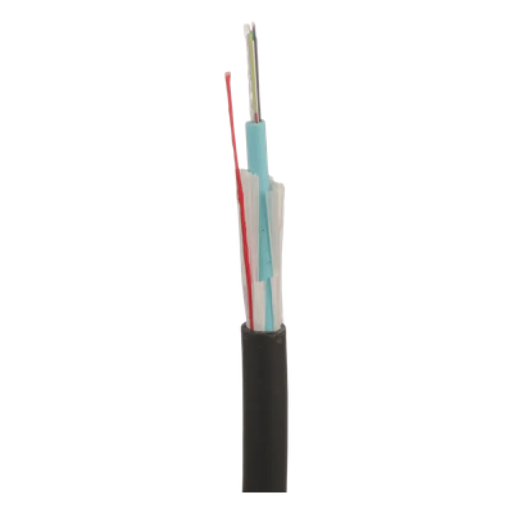 Cable de Fibra Óptica / 12 Hilos / Multimodo OM4 50/125 / Interior-Exterior / Loose Tube 250µm / Dieléctrico OFNR / 0.61 m (2 ft) Marcas