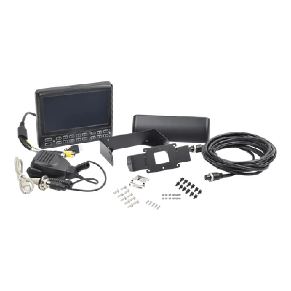 Panel de Control Táctil / Pantalla 7" / Audio Bidireccional con Megáfono / Cable 5 m (16.4 ft) / 12 VDC / -20°C a 70°C
