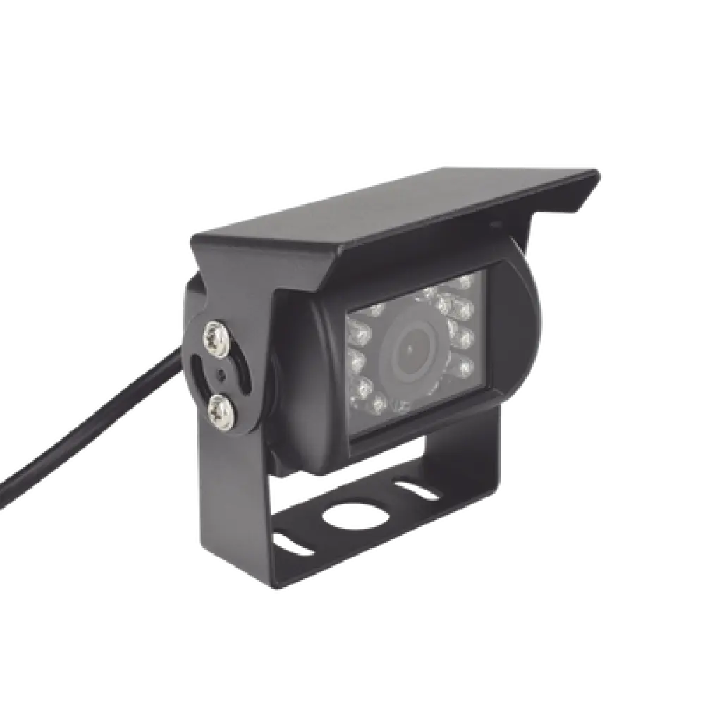 Cámara de Reversa AHD / 1080p / Lente 120° / 18 LEDs Infrarrojos / IP69K / 12-24 VCC / 4 Pines