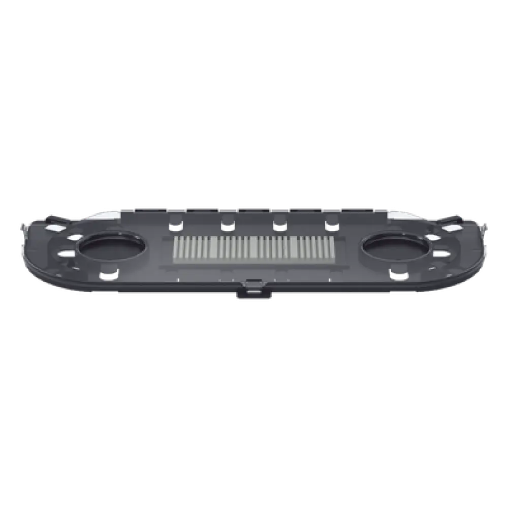 Charola de Empalme para Fibra Óptica / 24 Empalmes de Fusión o Mecánicos / 0.36' x 13.9' x 5.3' / Compatible con Paneles FCEU