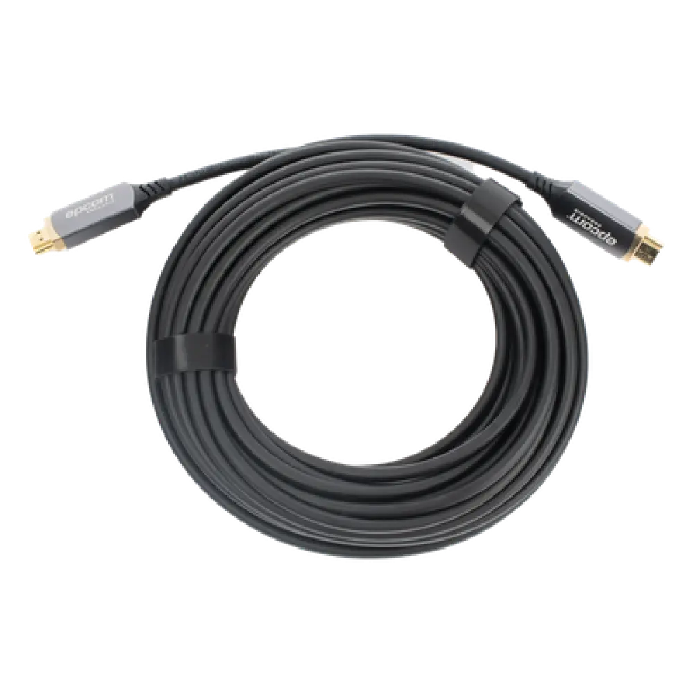 Cable HDMI de Fibra Óptica / 10m (32.81 ft) / 8K@60Hz / 18Gbps / HDCP 2.2 / Versión 2.1 / 4.5mm OD