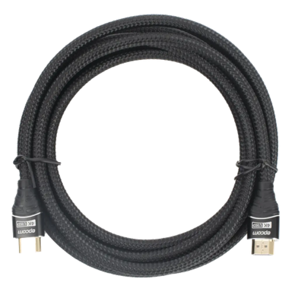 Cable HDMI 2.0 / 4K@60Hz / 18 Gbps / 3 m (9.84 ft) / Conectores Oro 24K / Blindaje Reforzado / 30 AWG