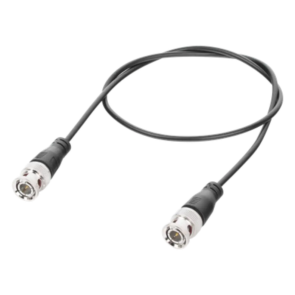 Cable Coaxial Armado BNC / 0.6 m (1.97 ft) / 73 Ω / Optimizado para Video 4K / Uso Interior