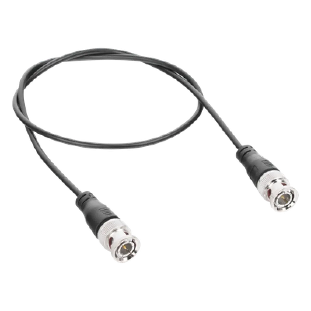 Cable Coaxial Armado con Conector BNC / Longitud de 1.5 Metros (4.92 Pies) / Optimizado para Cámaras 4K / Uso en Interior