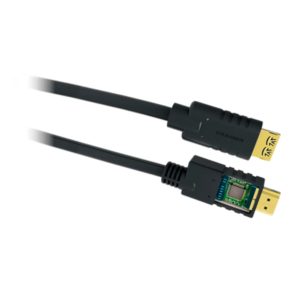 Cable HDMI Activo / 4K@60Hz 4:4:4 / 18 Gbps / 15.20 m (50 ft) / HDR / Triple Blindaje / K-Lock / UL CL3/FT4