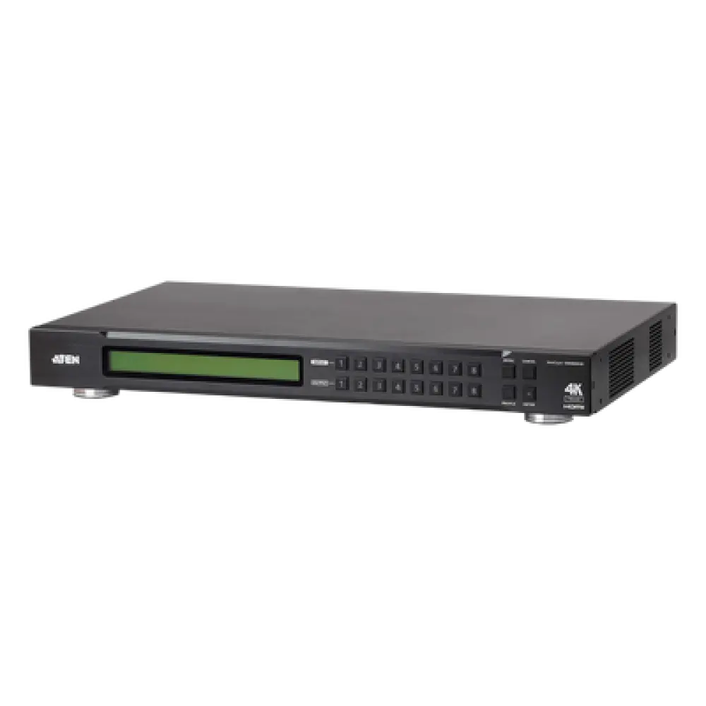 Conmutador de Matrix / HDMI 8x8 / True 4K 60Hz 4:4:4 / 18 Gbps / HDCP 2.2 / Control IP-RS-232-IR / 26.25 ft