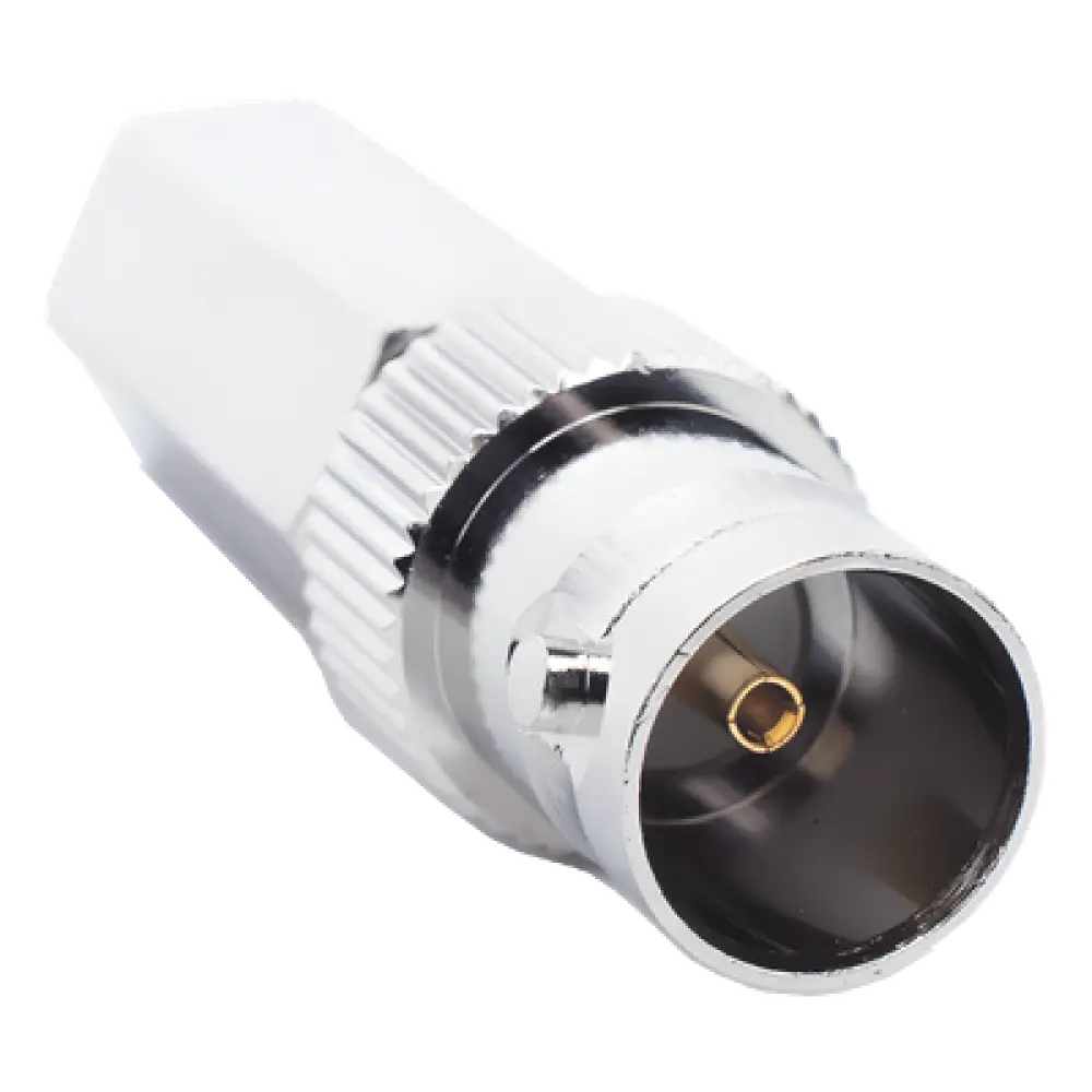Conector Coaxial BNC Hembra / 75 Ohm / Roscable / RG-59/U / 40.20 mm (1.58 in)