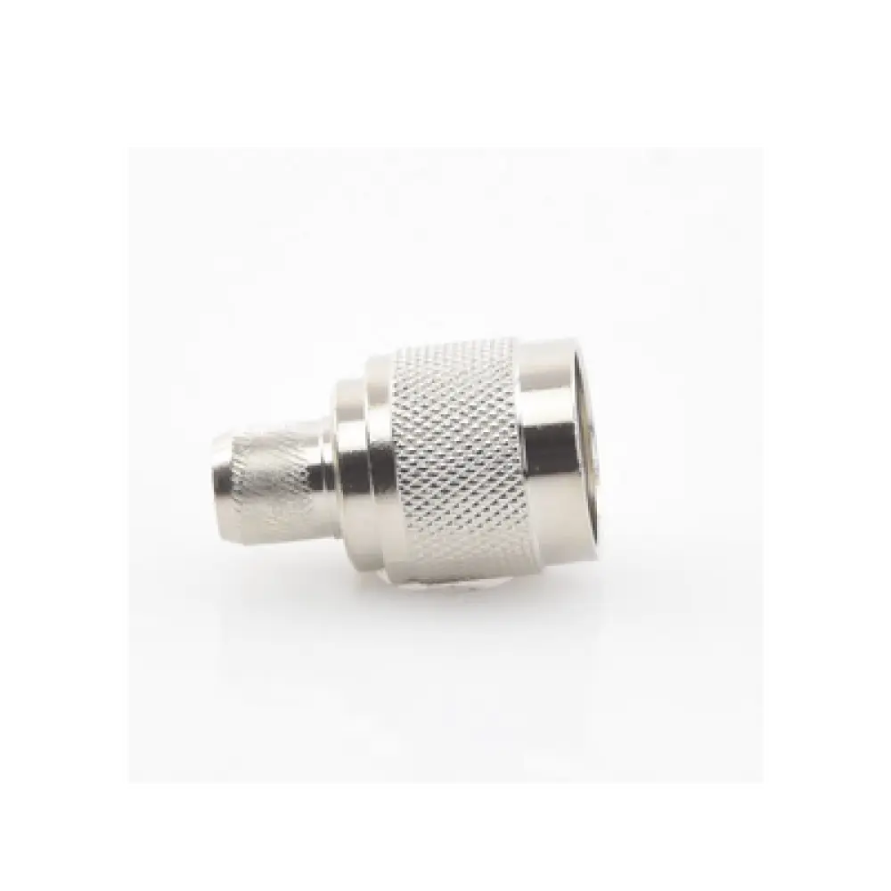 Conector Coaxial N Macho / 75 Ohm / Montaje en Línea / RG-11 / Contacto Oro / Aislante Teflón