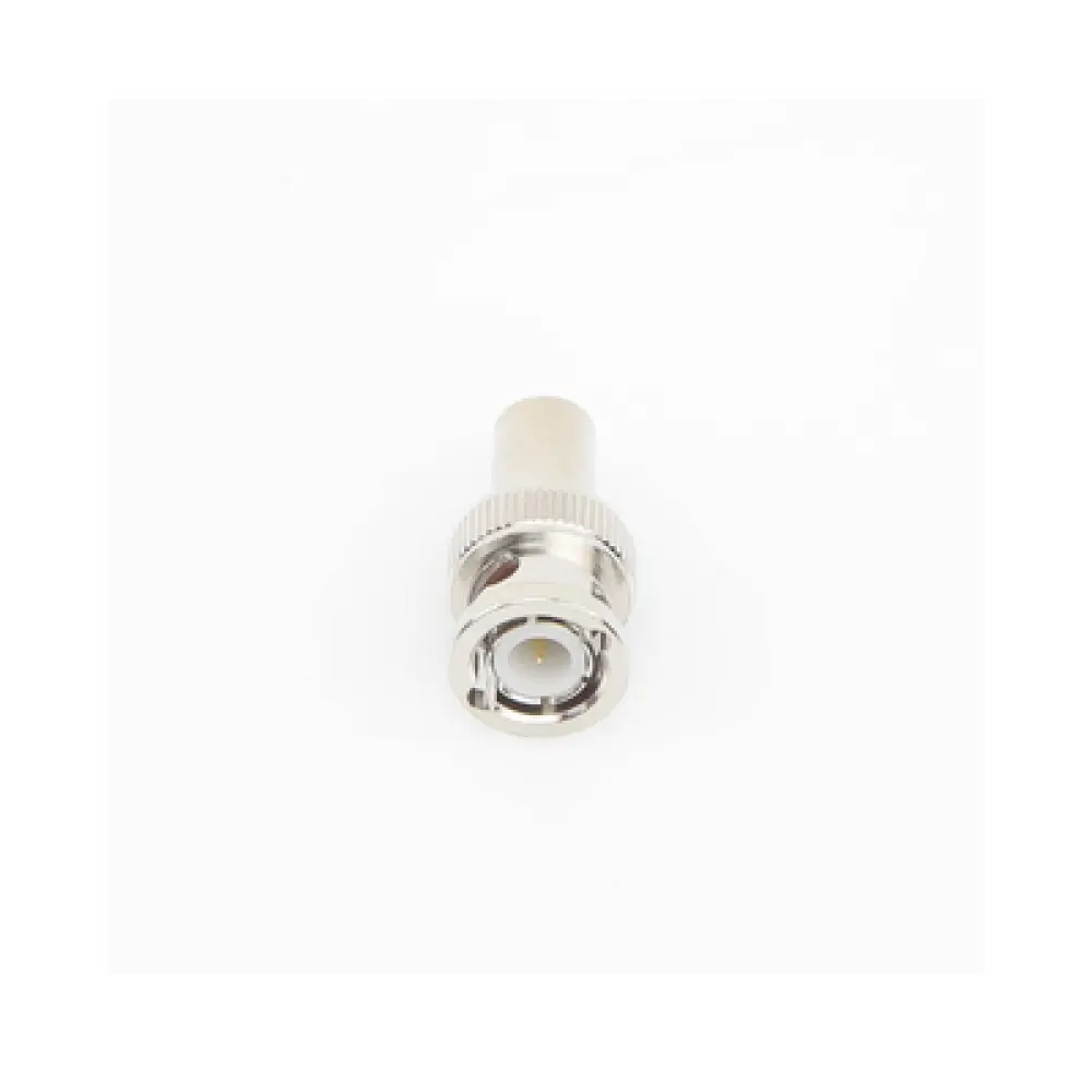Carga Coaxial Terminal / 75 Ohm / 1/2 Watt / Conector BNC Macho / Níquel / Oro / Delrin