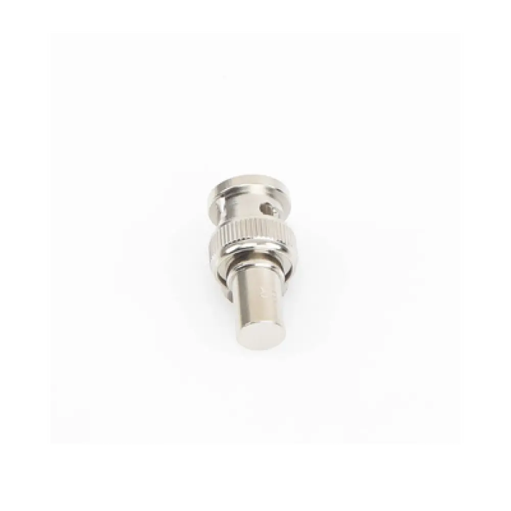 Carga Coaxial Terminal / 75 Ohm / 1/2 Watt / Conector BNC Macho / Níquel / Oro / Delrin