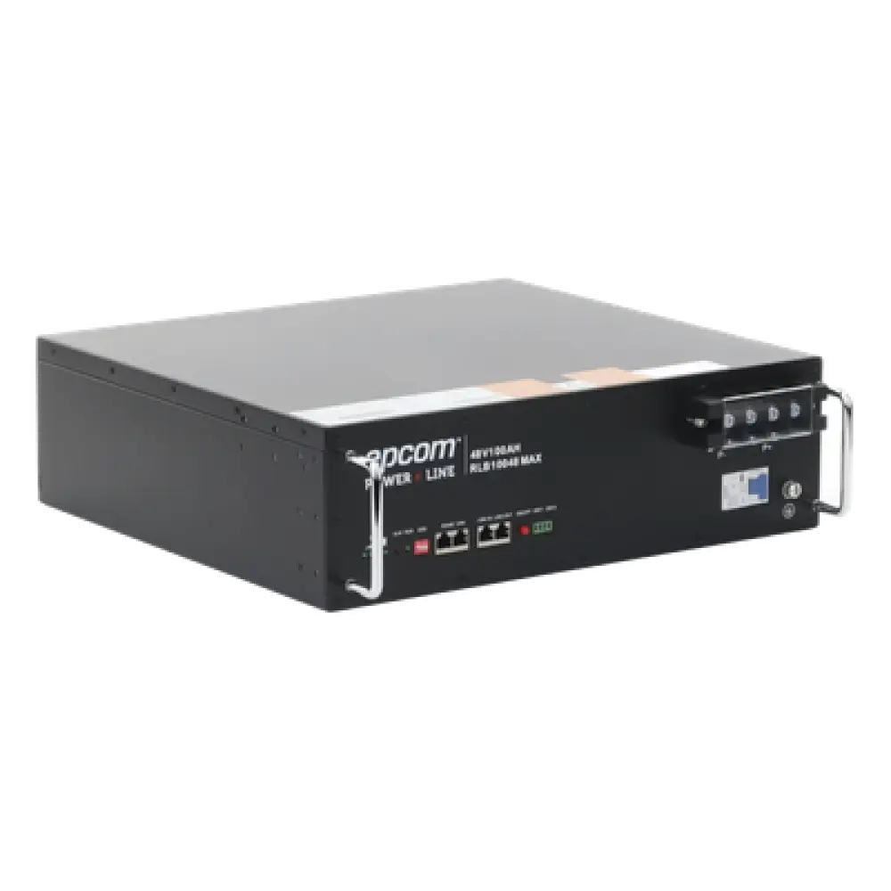 Batería de Litio Rack / 4.8 kWh / 48 Vcc / 104 Ah / 3U / LiFePO4 / 4500 Ciclos