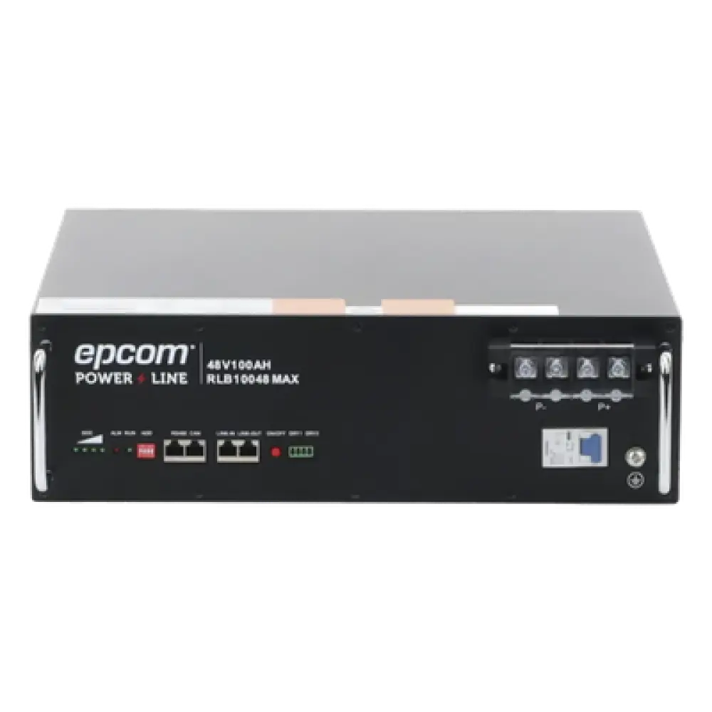 Batería de Litio Rack / 4.8 kWh / 48 Vcc / 104 Ah / 3U / LiFePO4 / 4500 Ciclos