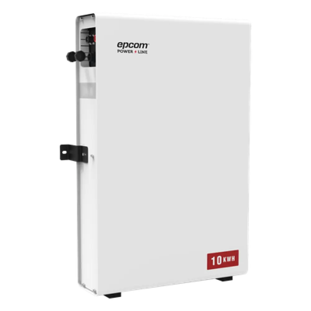 Batería de Litio LiFePO4 / 51.2 Vcc / 200 Ah / 10 kWh / Exterior / Montaje en Pared