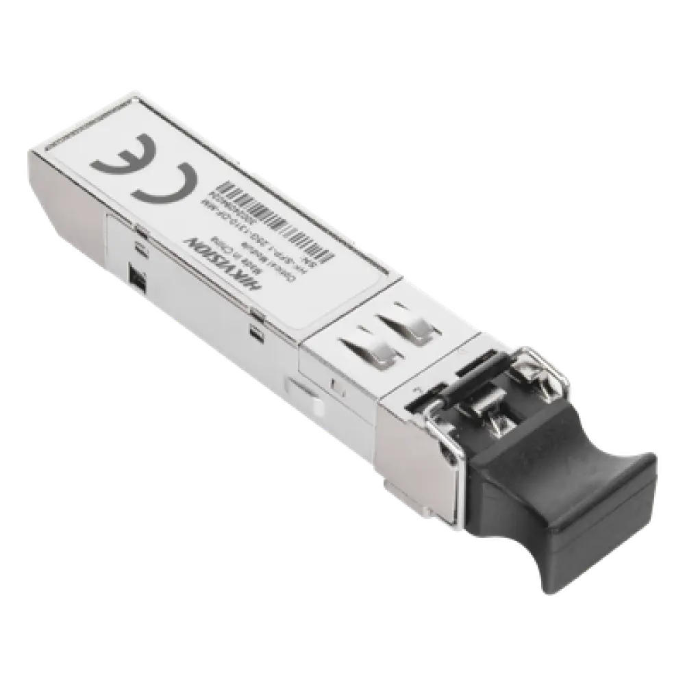 Transceptor Mini-GBIC SFP / 1.25 Gbps / 1 km (3280 ft) / LC Duplex / Multimodo 62.5/125 µm y 50/125 µm / 1310 nm / 0°C a 70°C