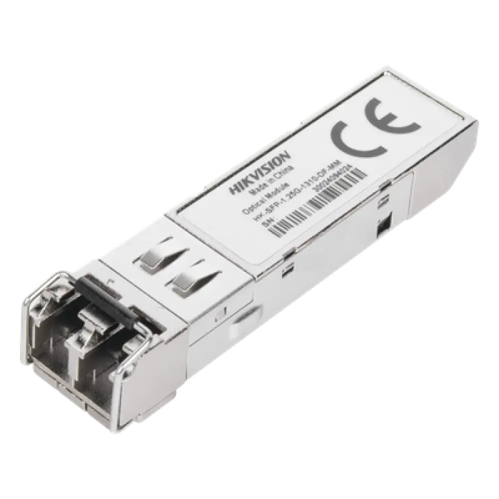 Transceptor Mini-GBIC SFP / 1.25 Gbps / 1 km (3280 ft) / LC Duplex / Multimodo 62.5/125 µm y 50/125 µm / 1310 nm / 0°C a 70°C