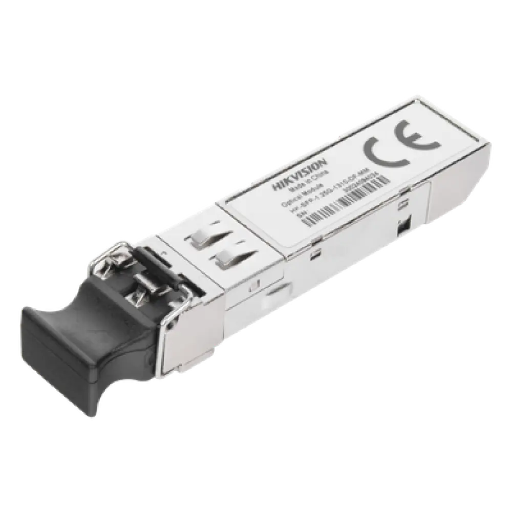 Transceptor Mini-GBIC SFP / 1.25 Gbps / 1 km (3280 ft) / LC Duplex / Multimodo 62.5/125 µm y 50/125 µm / 1310 nm / 0°C a 70°C