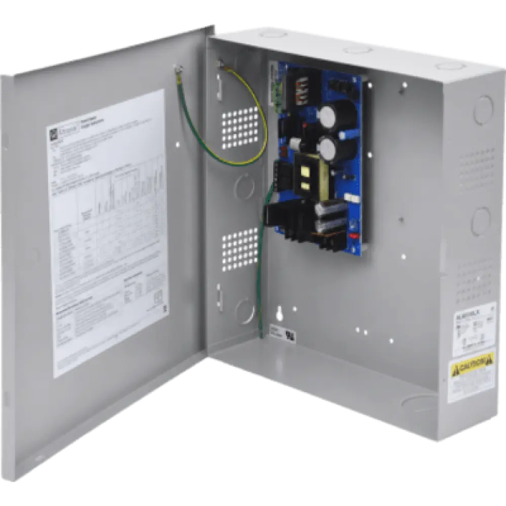 Fuente de Alimentación con Respaldo / Salida Seleccionable 12/24 VDC / 4 A / Entrada Universal 115/230 VAC / Cargador de Baterías 0.5 A / Certificación CE