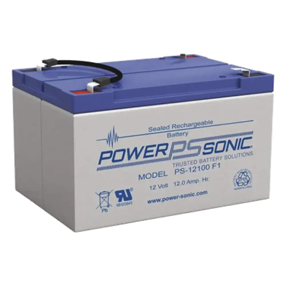 Batería de Respaldo AGM/VRLA / 12V / 12AH / Terminales F1 / 5 Años Vida Útil / Certificación UL