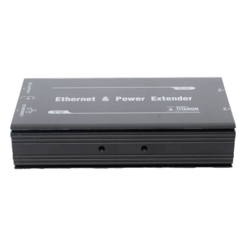 Extensor PoE / Alcance 600 m (1968.5 ft) / 1 Puerto / 100 Mbps Bidireccional / 60 W / Cascada hasta 4 Nodos / Cat 5e/6