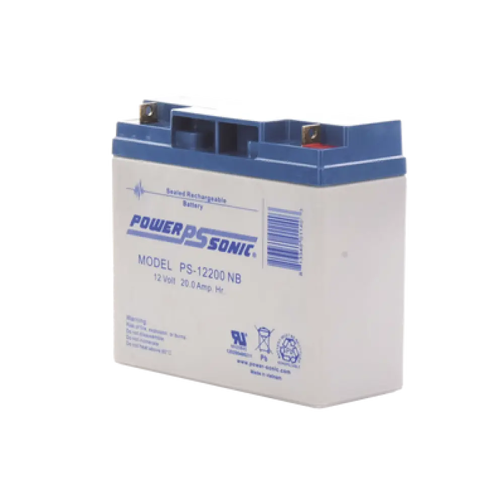 Batería de Respaldo AGM/VRLA / 12V / 20Ah / Terminales NB2 / Vida Útil 5 Años / Caja ABS Resistente
