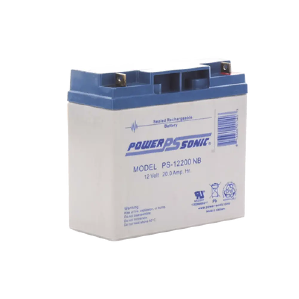 Batería de Respaldo AGM/VRLA / 12V / 20Ah / Terminales NB2 / Vida Útil 5 Años / Caja ABS Resistente