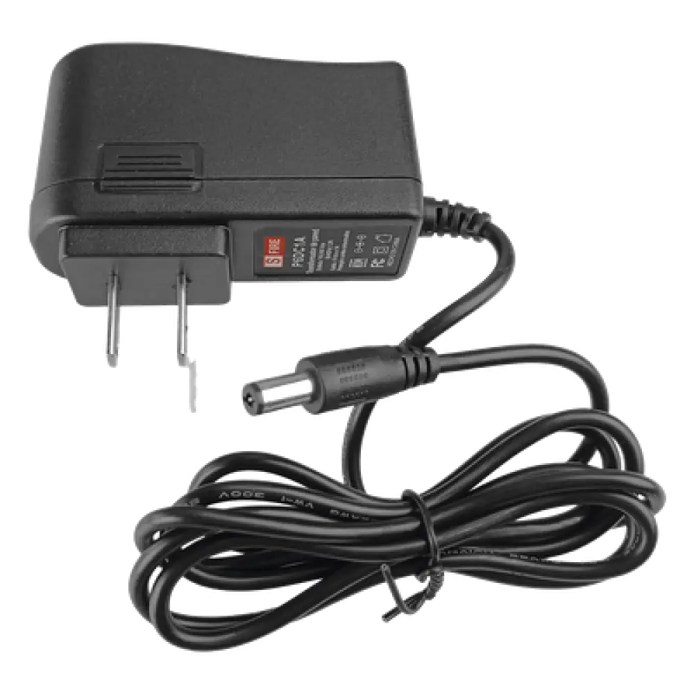 Fuente de Poder Regulada / 6 VCC / 1 A / Entrada 100-240 VCA / Compacta 65 x 70 x 24 mm / Seguridad Electrónica