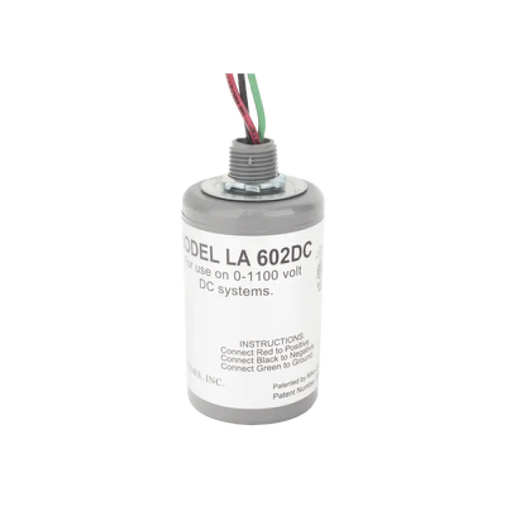 Protector de Descargas Atmosféricas / Sistemas Fotovoltaicos DC / 0-1100 Vcc / Tiempo de Respuesta 5 ns / Varistor de Óxido de Silicio / Instalación Externa