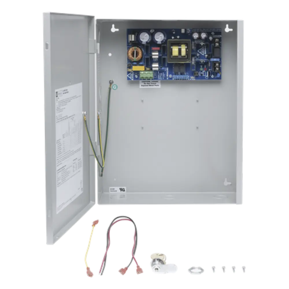 Fuente de Alimentación / 24 VCC 10 A / 1 Salida / Respaldo por Batería / 115 VAC 60 Hz / Protección por Cortocircuito y Sobrecarga Térmica