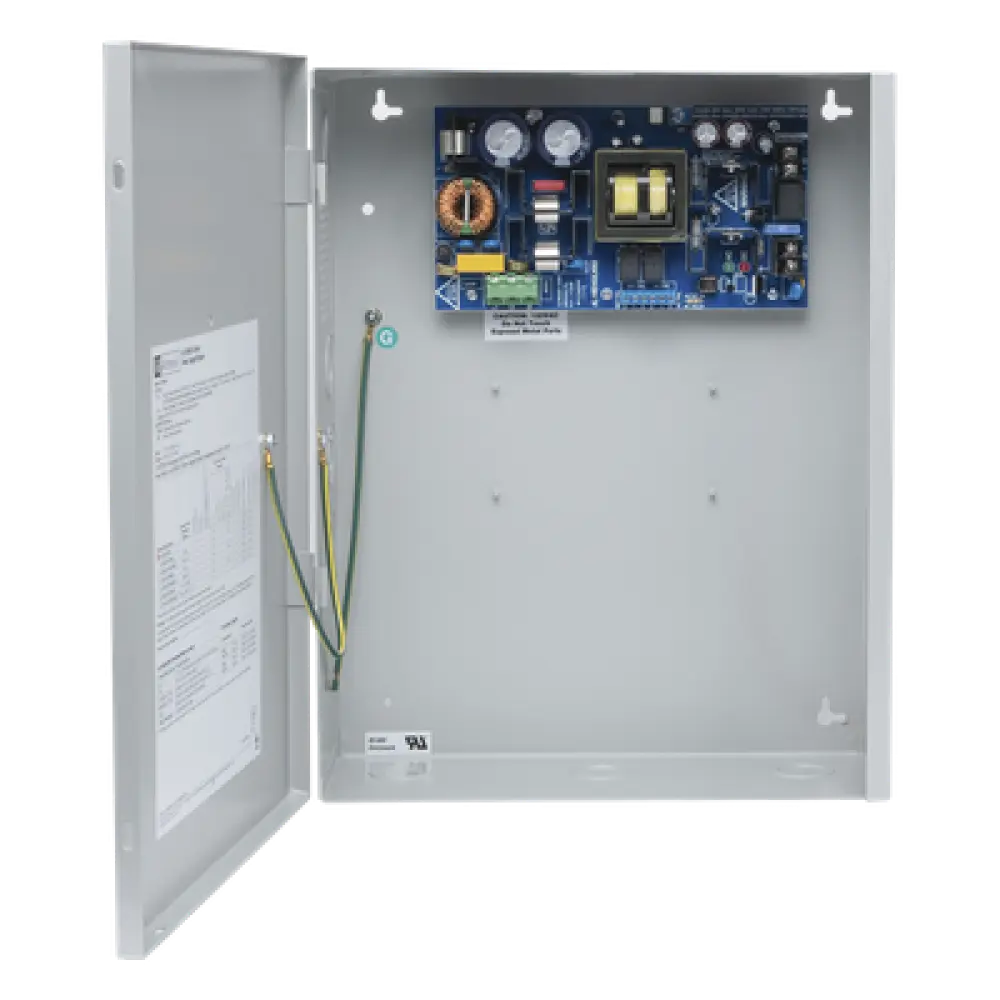 Fuente de Alimentación / 24 VCC 10 A / 1 Salida / Respaldo por Batería / 115 VAC 60 Hz / Protección por Cortocircuito y Sobrecarga Térmica