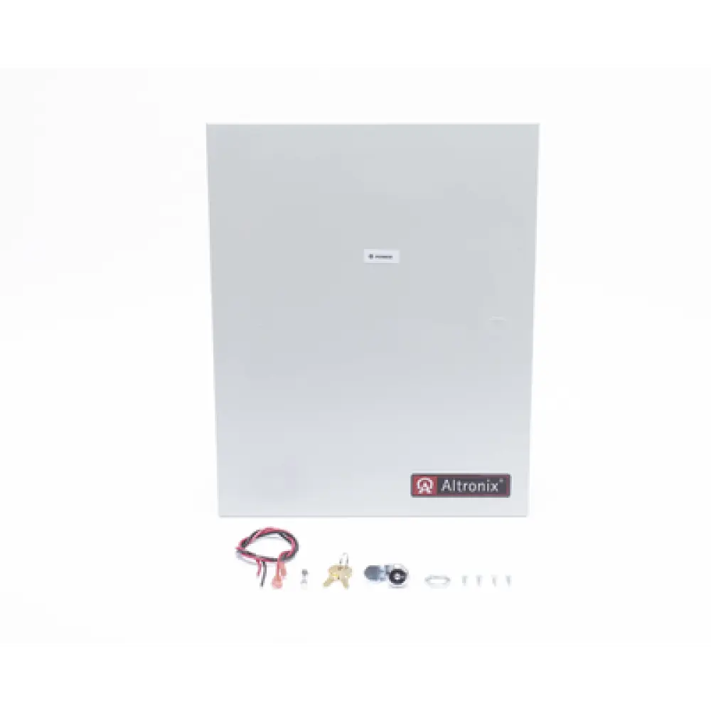 Fuente de Poder Controlada / 12 VDC 10 A / 16 Salidas con Fusibles / Cargador de Batería de Respaldo / Supervisión de Fallo CA
