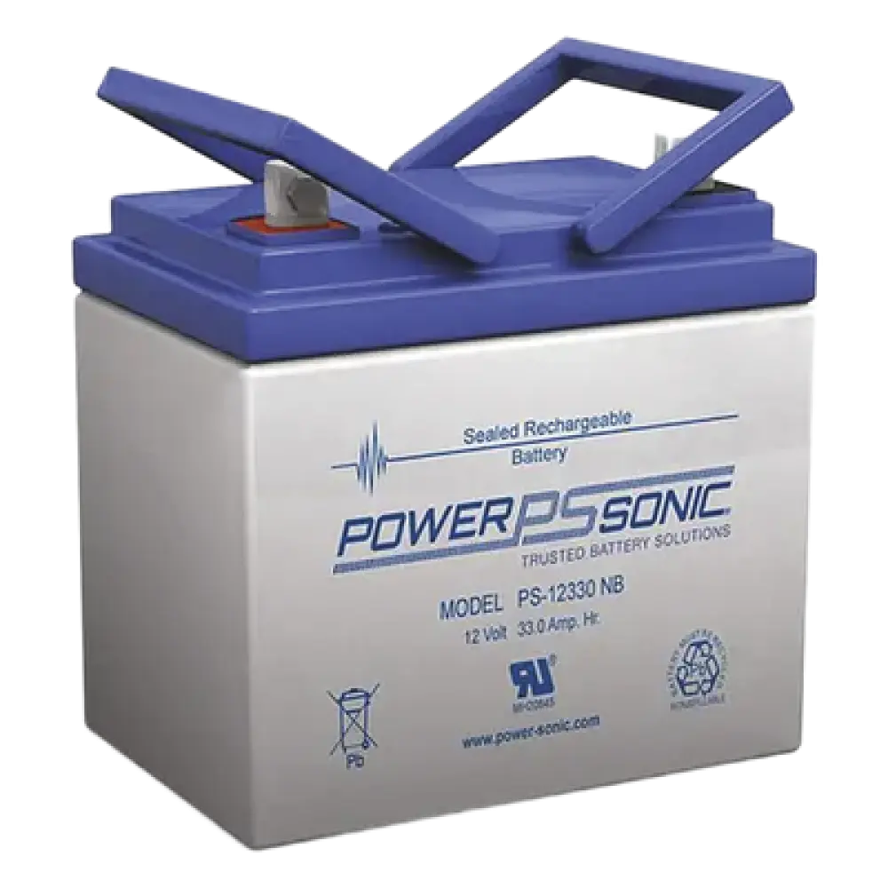 Batería de Respaldo AGM/VRLA / 12V / 33 Ah / Terminales NB3 / 5 Años Vida Útil / Sellada Libre de Mantenimiento