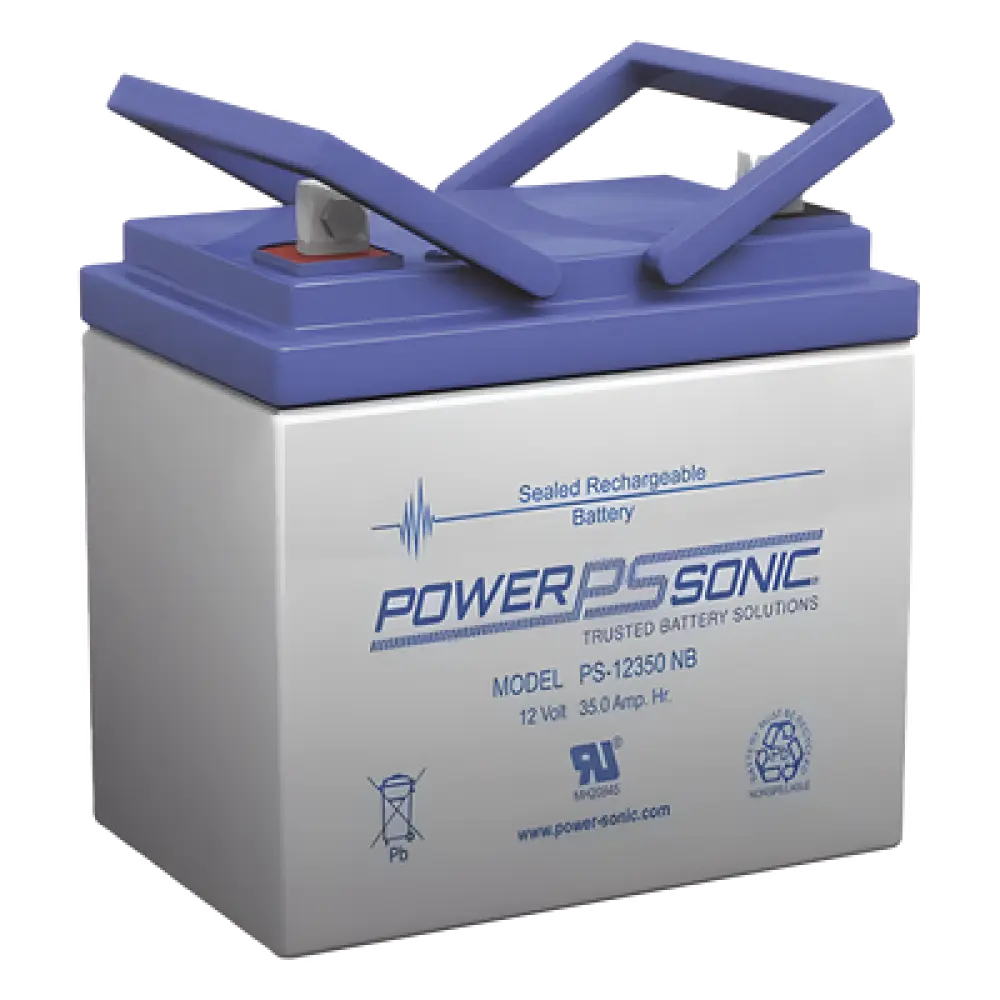 Batería de Respaldo AGM/VRLA / 12V / 35Ah / Terminales NB3 / Vida Útil 5 Años / Construcción UL
