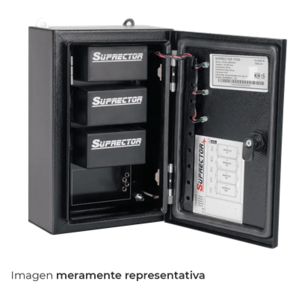 Supresor de Picos Clase C / 320 kA / 3 Fases / 127/220 Vca / Modular / NEMA 4