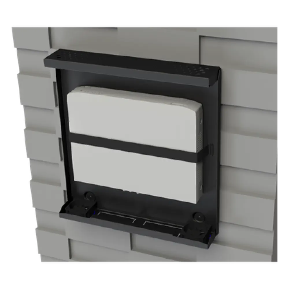 Gabinete de Seguridad para DVR/NVR / Acero Calibre 20 / Ancho 396 mm / Compatible con Rack 19' / Ventilación Lateral