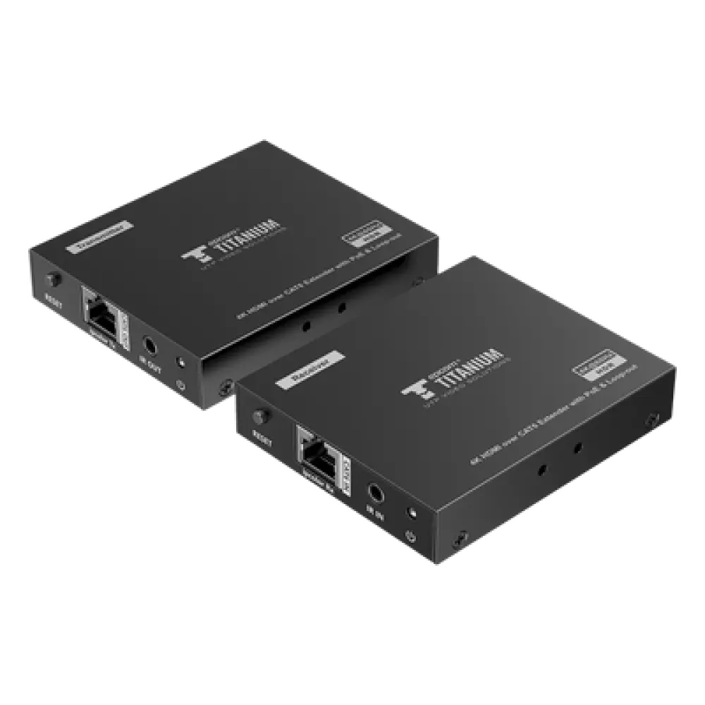 Extensor HDMI / 4K@60 Hz / 70 m (229.7 ft) / Cero Latencia / Sin Compresión / PoC / Audio 3.5 mm / Control IR Bidireccional
