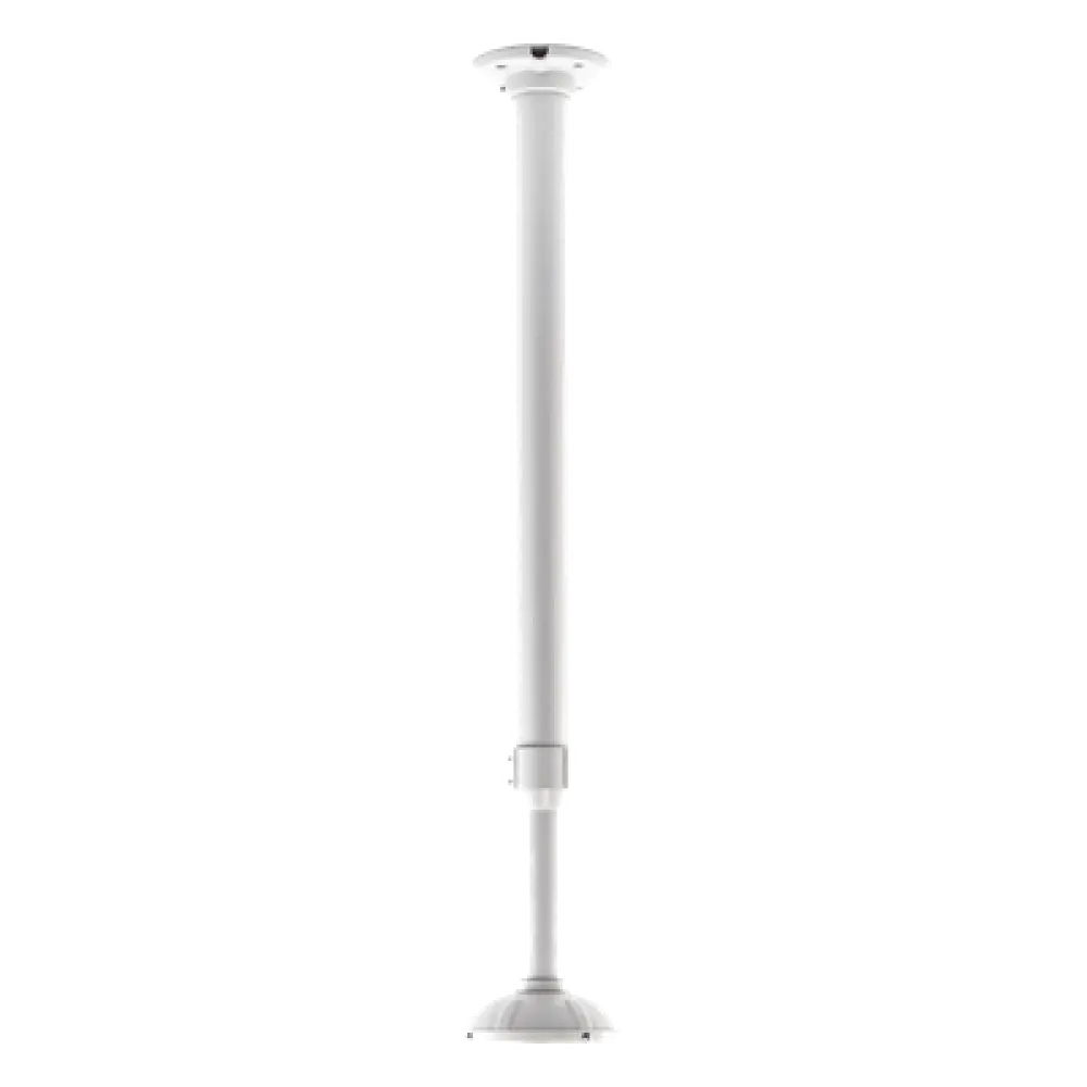 Soporte Telescópico Universal / Ajustable 0.6 a 1.2 m (1.97 a 3.94 ft) / Aluminio / Interior y Exterior / Blanco