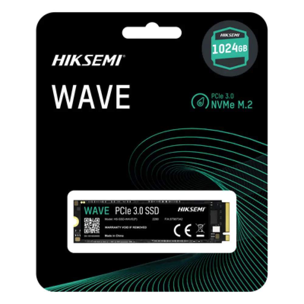 SSD M.2 NVMe / 1 TB / PCIe 3.0 x4 / Lectura 2280 MB/s / Escritura 1800 MB/s / 3D NAND / Formato 2280