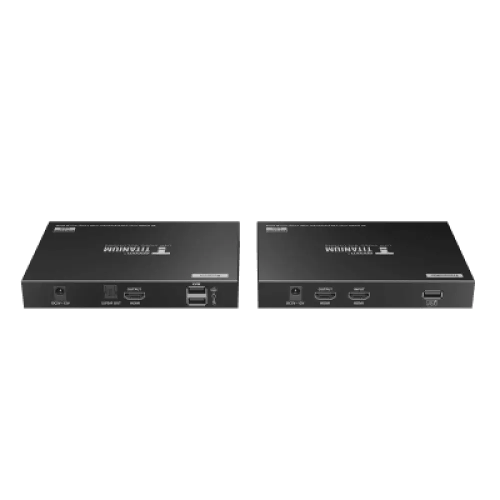 Extensor KVM HDMI / 4K @ 60 Hz / 70 m (229.7 ft) / Cat 6/6a/7 / USB / HDR10 / Salida Loop / S/PDIF / Uso 24/7