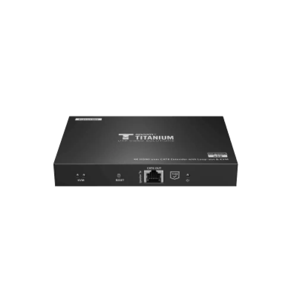 Extensor KVM HDMI / 4K @ 60 Hz / 70 m (229.7 ft) / Cat 6/6a/7 / USB / HDR10 / Salida Loop / S/PDIF / Uso 24/7