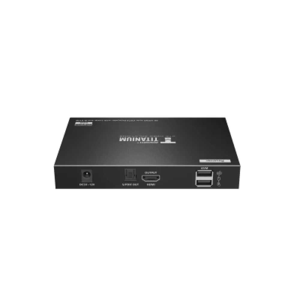 Extensor KVM HDMI / 4K @ 60 Hz / 70 m (229.7 ft) / Cat 6/6a/7 / USB / HDR10 / Salida Loop / S/PDIF / Uso 24/7