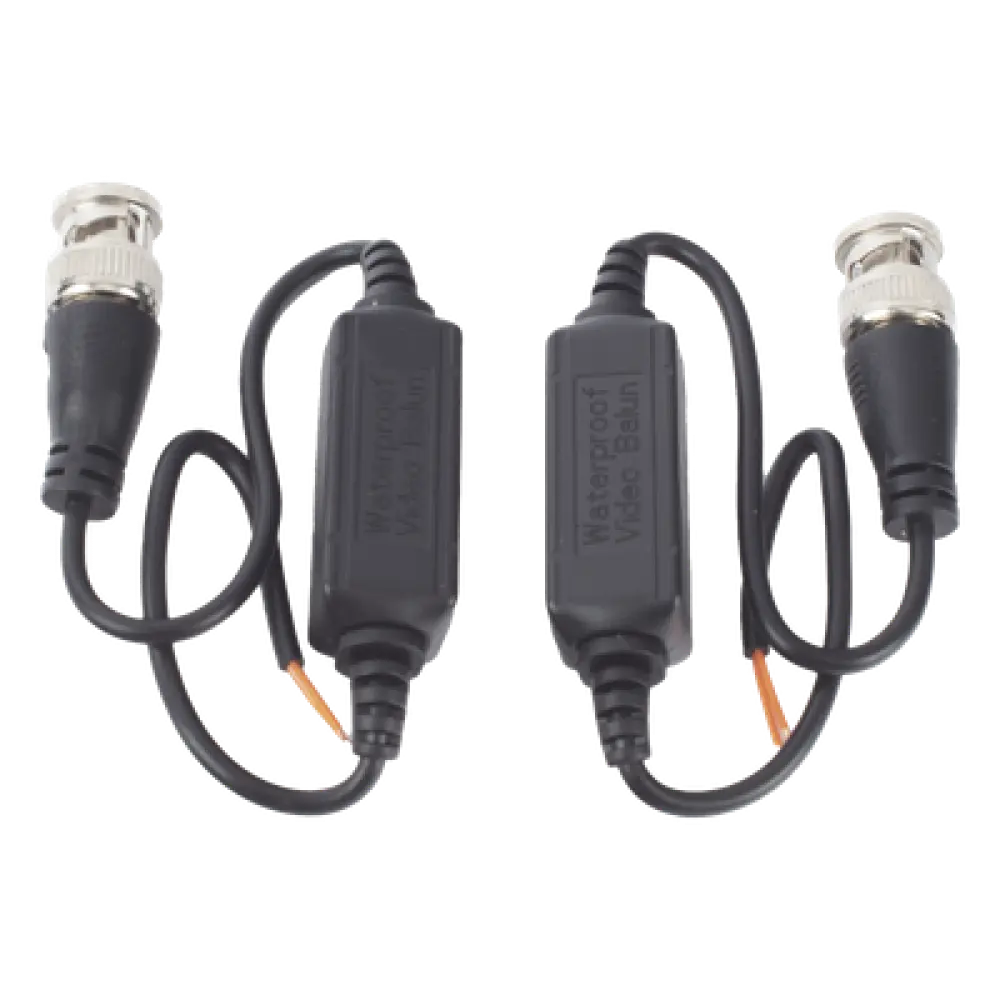 Kit de Transceptores Pasivos / TurboHD 4K / HD-TVI HD-CVI AHD CVBS COAXITRON / Audio por Coaxitron / Blindado RF / 200 m (656 ft)
