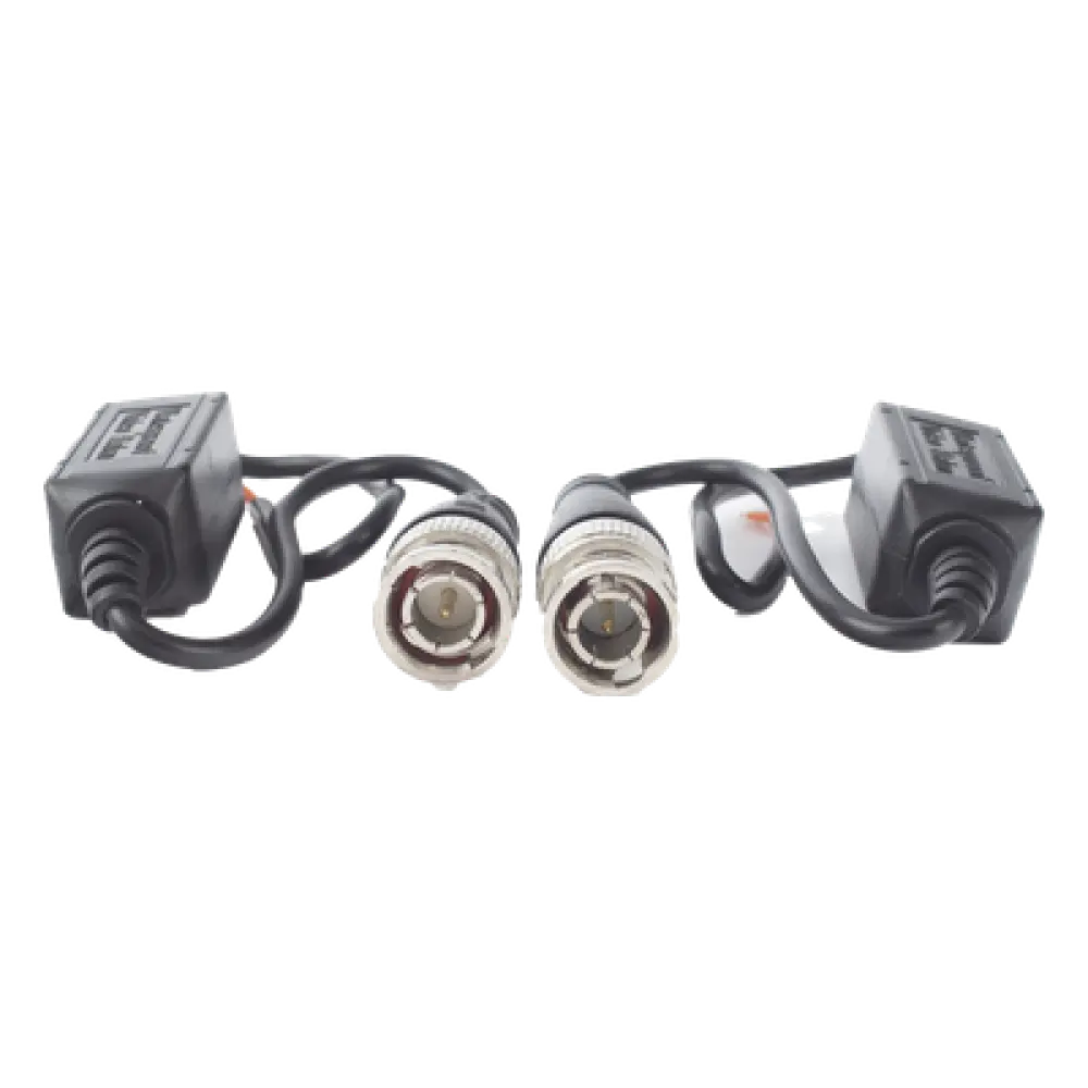 Kit de Transceptores Pasivos / TurboHD 4K / HD-TVI HD-CVI AHD CVBS COAXITRON / Audio por Coaxitron / Blindado RF / 200 m (656 ft)