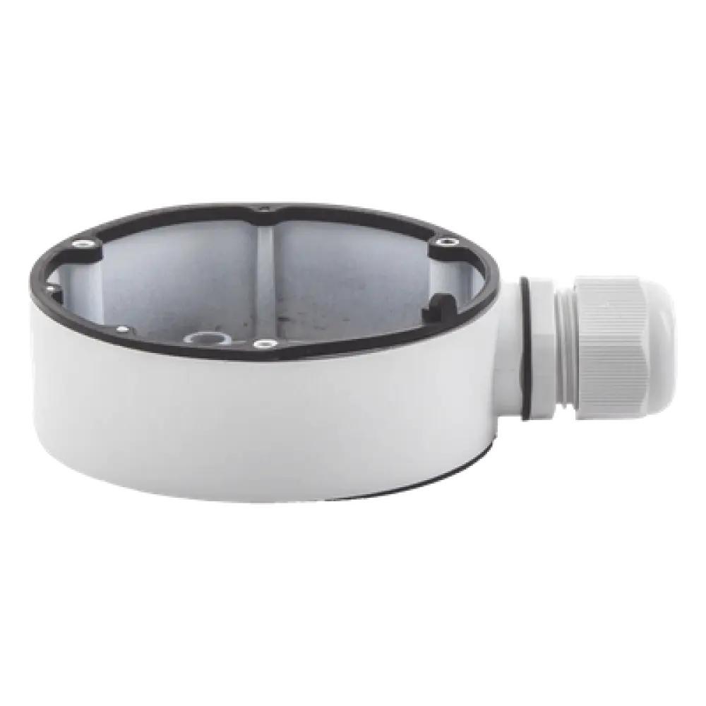 Caja de Conexiones para Mini Domo / Exterior IP66 / Aleación de Aluminio / Carga 4.5 kg / Ø137 x 42 mm