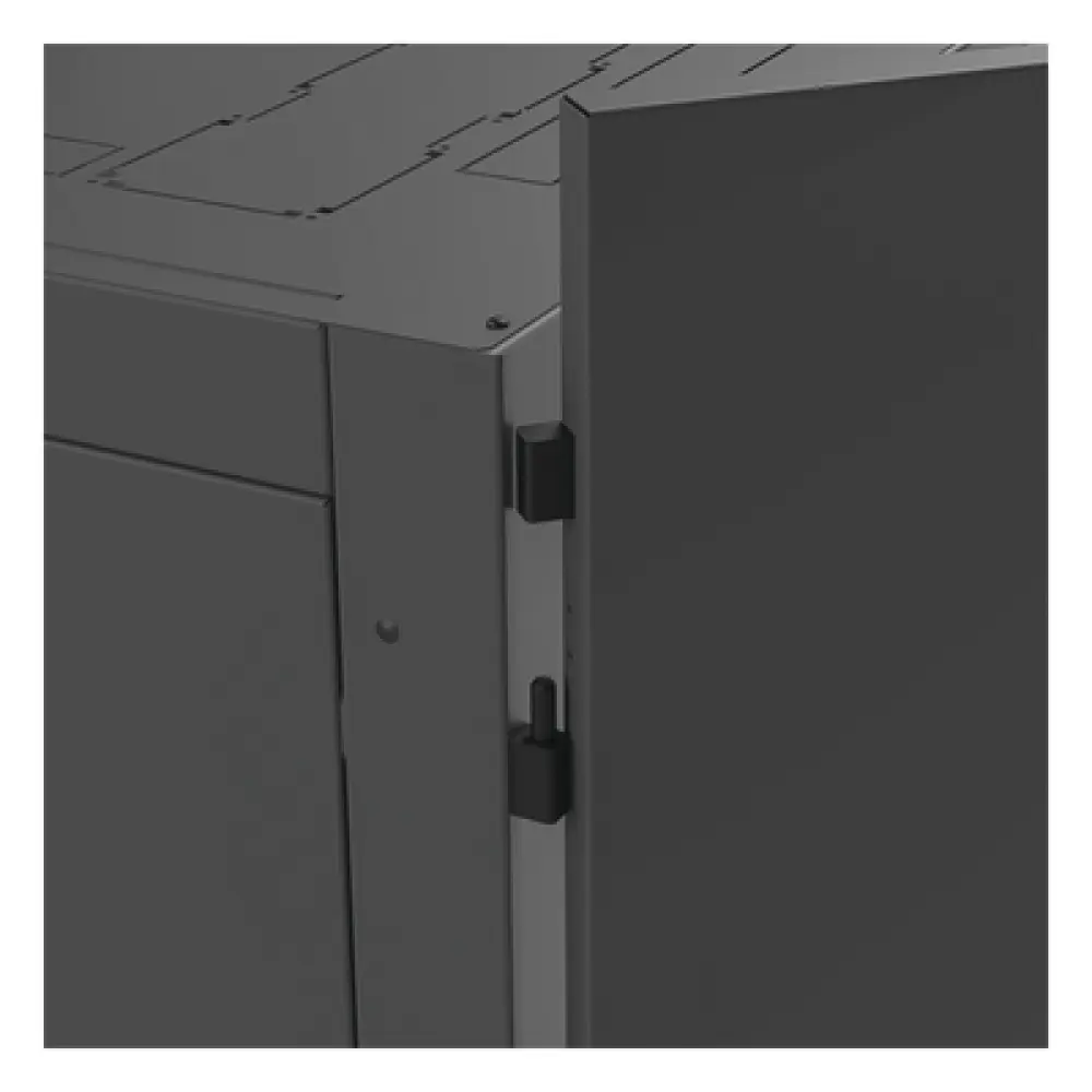 Gabinete Rack 19" / 42UR / 600 x 600 mm / Puerta Seguridad 3 Puntos / Cristal Templado / Laterales Desmontables