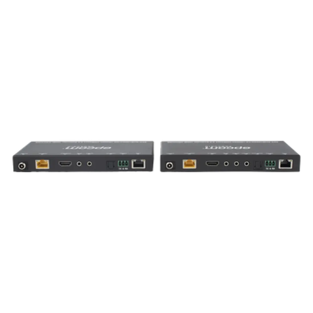 Extensor HDMI HDBaseT / 4K2K@60Hz / HDR 4:4:4 / 18 Gbps / Alcance 100 m (328 ft) / USB KVM / IR Bidireccional / PoC / HDCP 2.2