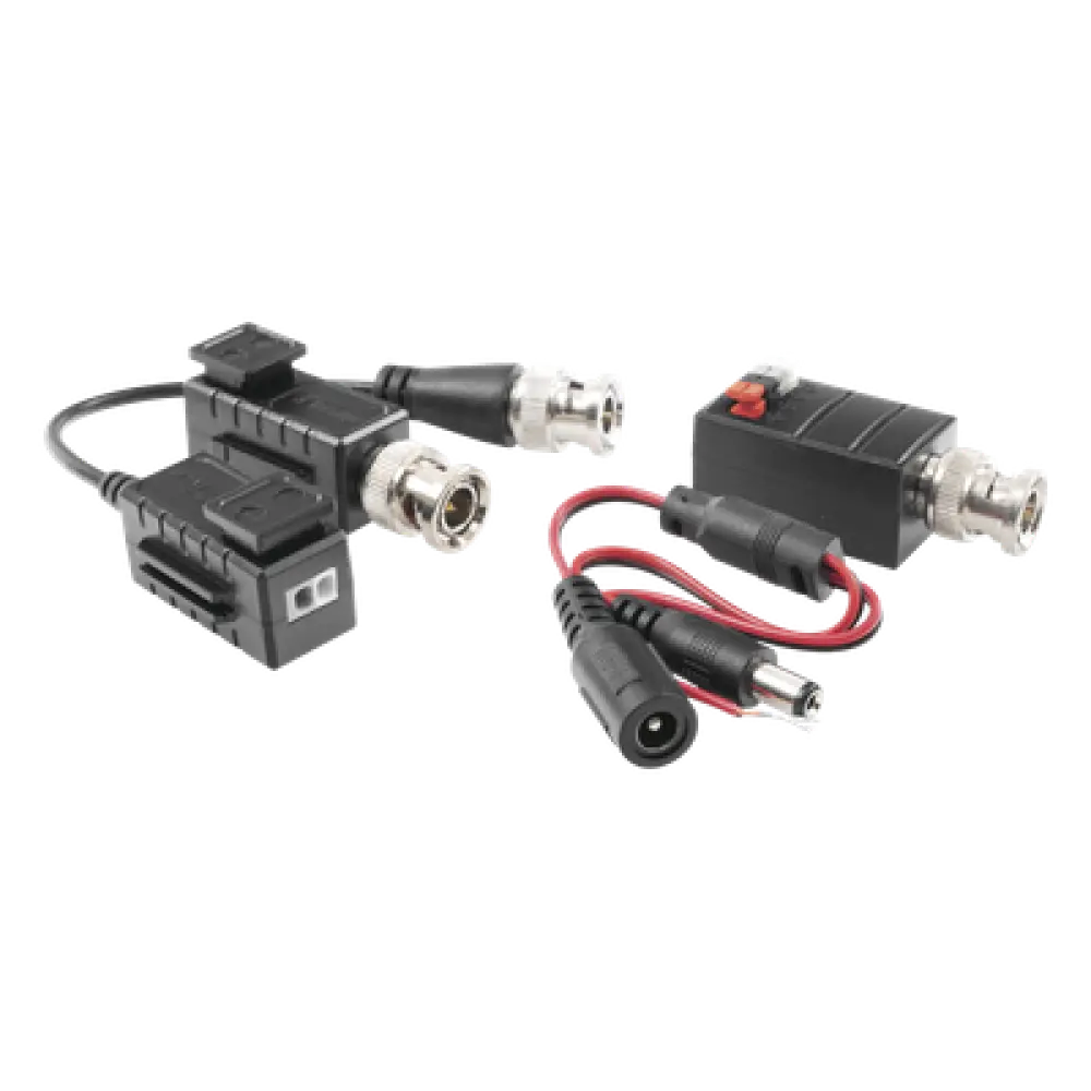 Kit de Transceptores de Video / Alcance 320 m (1049.9 ft) / HD-TVI/CVI/AHD/CVBS / Cat 5e/6 / Protección contra Sobretensión / Inmunidad 60 dB