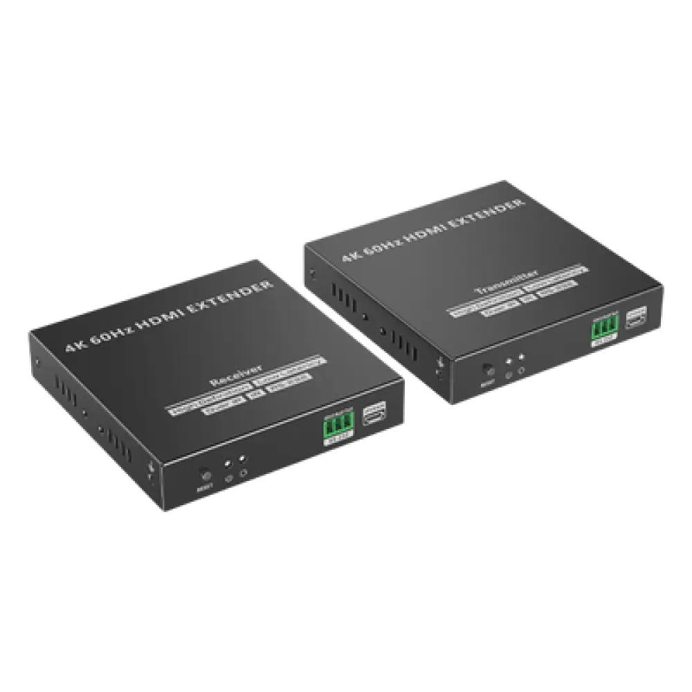 Extensor HDMI / 4K @60Hz / 120 m (393.7 ft) / HDMI 2.0 / HDCP 2.2 / IR Bidireccional / Loop Out