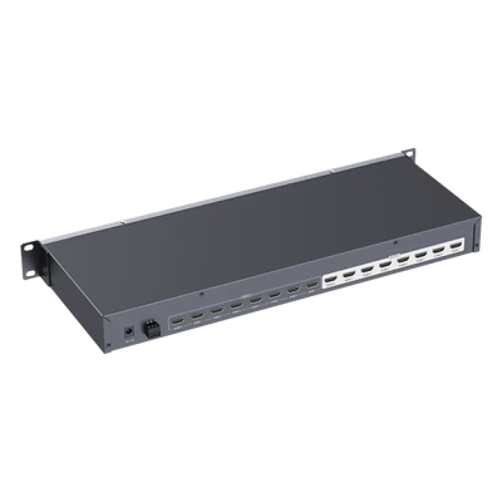 Matriz de Video HDMI / 8 Entradas y 8 Salidas / 4K @ 30Hz / 10.2 Gbps / HDMI 1.4 / Control IR y RS232 / HDCP 1.4 y 2.0