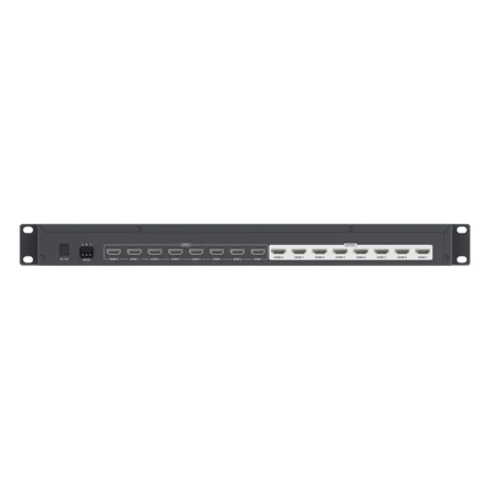 Matriz de Video HDMI / 8 Entradas y 8 Salidas / 4K @ 30Hz / 10.2 Gbps / HDMI 1.4 / Control IR y RS232 / HDCP 1.4 y 2.0
