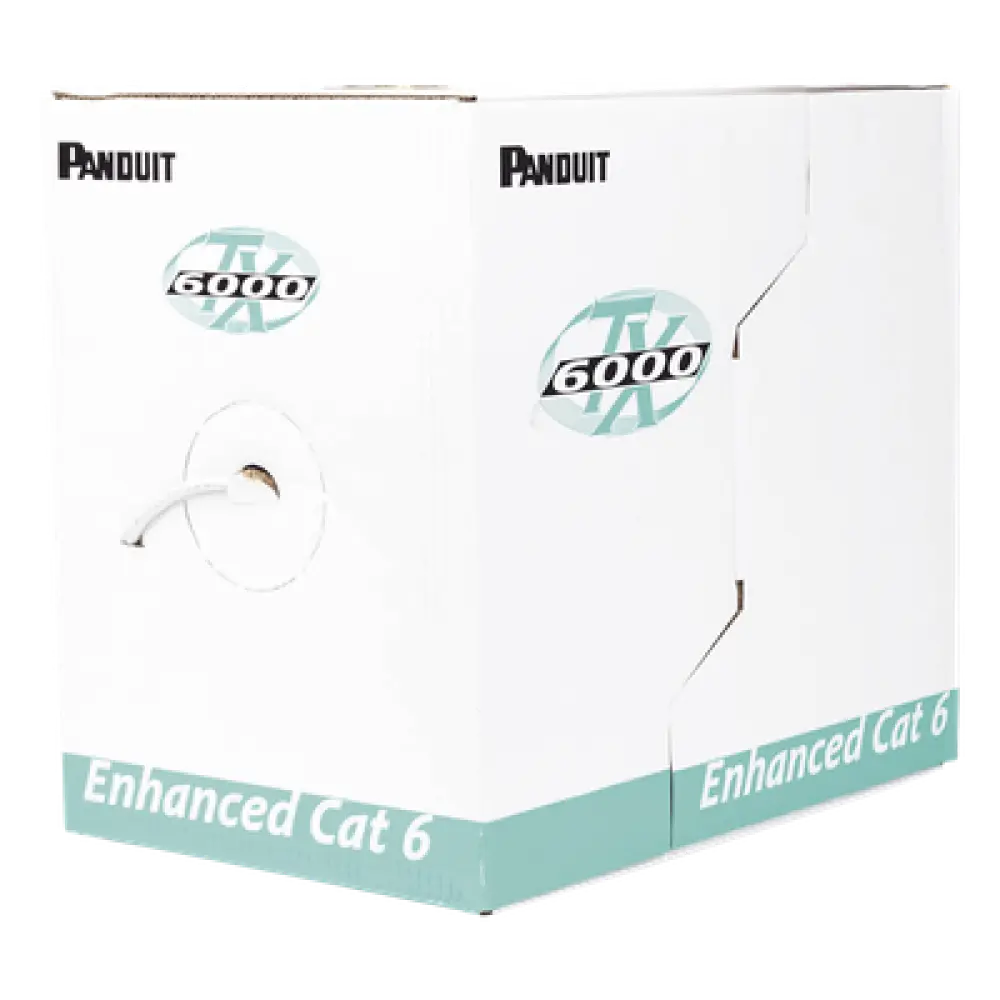 Cable UTP / Categoría 6 Mejorado / 23 AWG / 305 m (1000 ft) / CMR Riser / 4 Pares / PoE / 250 MHz
